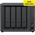 NAS Synology Diskstation DS925+/ 4 Bahías 3.5"- 2.5"/ 32GB DDR4/ Formato Torre