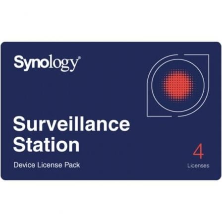 depau-SYN-SURVE-DEV-PACK-4D Licencia Física Synology Surveillance Device License Pack/ 4 Dispositivos - Imagen 1