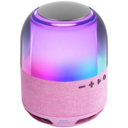 depau-TAC-ALT-MS-FLOW-PK Altavoz con Bluetooth Mars Gaming MS-FLOW/ 15W/ 1.0/ Rosa - Imagen 1