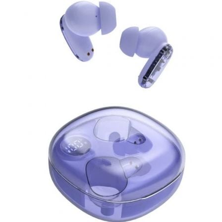 depau-TAC-AUR-MHIB2-PUR Auriculares Bluetooth Mars Gaming MHIB2 con estuche de carga/ Autonomía 7h/ Morados - Imagen 1