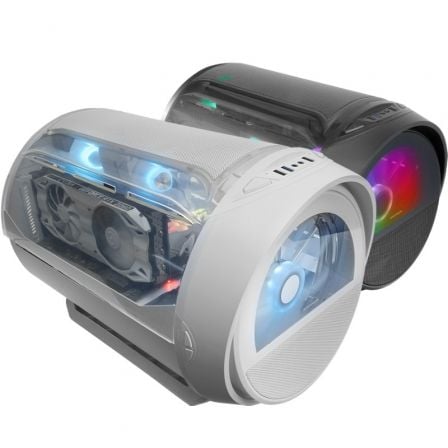 depau-TAC-CAJA-MC-CYLON-WH Caja Gaming Minitorre Mars Gaming MC-CYLON/ Blanca - Imagen 1