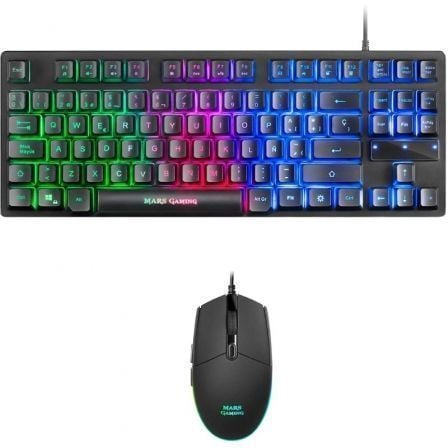 depau-TAC-PACK-MCPTKLES Pack Gaming Mars Gaming MCPTKLES/ Teclado + Ratón Óptico - Imagen 1