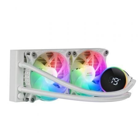 depau-TAC-REF-ML-LCD240-WH Sistema de Refrigeración Líquida Mars Gaming ML-LCD240/ Blanco - Imagen 1
