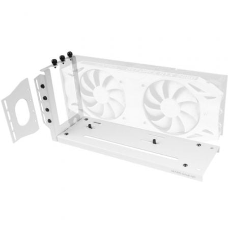 depau-TAC-SOPORTE-MCA-GCV-WH Soporte para Tarjeta Gráfica Mars Gaming MCA-GCV/ Compatibilidad Universal/ Blanco - Imagen 1