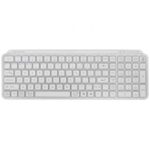 Teclado Compacto Inalámbrico Mars Gaming MK-SILENKEYS/ Blanco