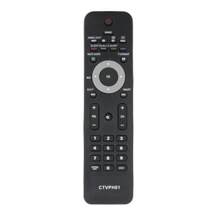 depau-TME-MANDO-CTVPH01 Mando para TV CTVPH01 compatible con Philips - Imagen 1