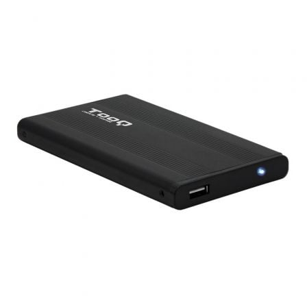 depau-TOO-CAJA-TQE-2510B Caja Externa para Disco Duro de 2.5" TooQ TQE-2510B/ USB 2.0 - Imagen 1