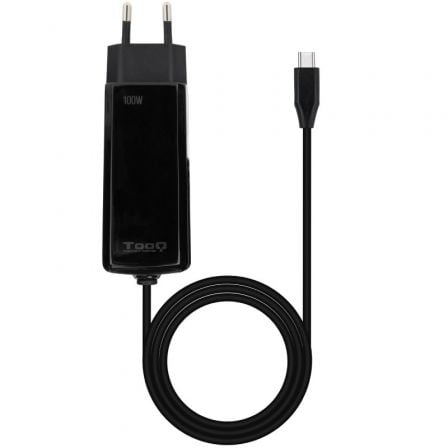 depau-TOO-CAR-TQLC-USBCGAN100PD-C Cargador de Portátil GaN TooQ TQLC-USBCGAN100PD-C USB Tipo-C/ 100W/ Automático/ Voltaje 5-20V - Imagen 1