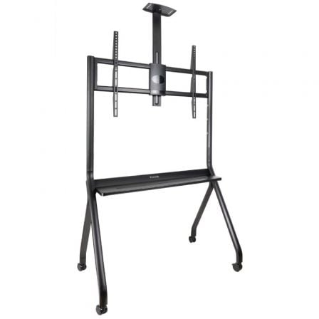 depau-TOO-SOPORTE-FS20208M-B Soporte de Suelo con Ruedas TooQ FS20208M-B para TV de 55-100"/ hasta 120kg - Imagen 1