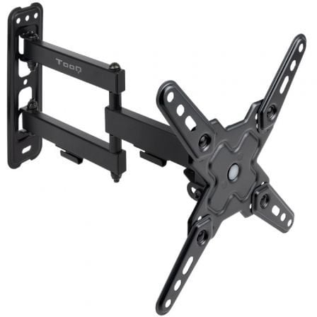 depau-TOO-SOPORTE-LP1345TN-B Soporte de Pared Extensible/ Giratorio/ Inclinable TooQ LP1345TN-B para TV de 13-43"/ hasta 20kg - Imagen 1