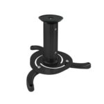 Soporte de Techo para Proyector TooQ PJ1010TN-B/ Inclinable/ Giratorio/ hasta 10kg