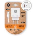 Cargador de Pared GaN Tech One Tech PD TEC2273 / 1xUSB Tipo-C/ 1xUSB/ 65W