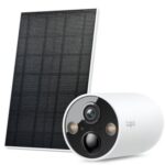 Cámara de Videovigilancia TP-Link Tapo C425 KIT/ Visión Nocturna/ Control desde APP/ Incluye Panel Solar