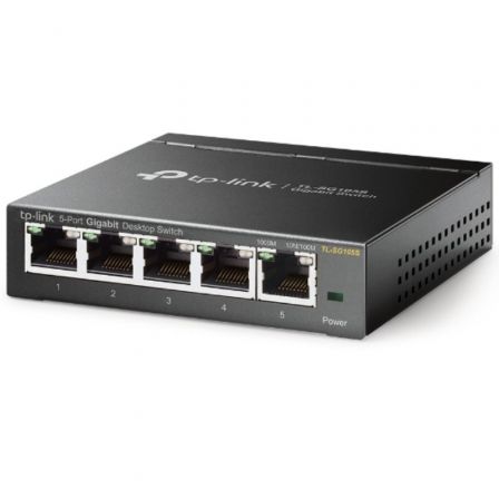 depau-TPL-SWITCH-TL-SG105S Switch TP-Link TL-SG105S 5 Puertos/ RJ-45 10/100/1000 - Imagen 1