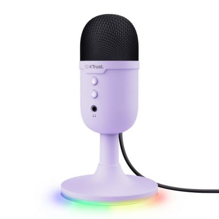 depau-TRU-MIC-GXT-234-YUNIX-PUR Micrófono Trust Gaming GXT 234 Yunix/ USB/ Lila - Imagen 1