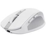 Ratón Inalámbrico Trust Ozaa Compact Wireless/ Batería recargable/ Hasta 3200 DPI/ Blanco