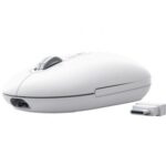 Ratón Inalámbrico Trust Seron 26019/ Batería recargable/ Hasta 3200 DPI/ Blanco