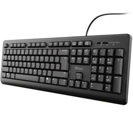 depau-TRU-TEC-23982 Teclado Trust TK-150 Silent - Imagen 1