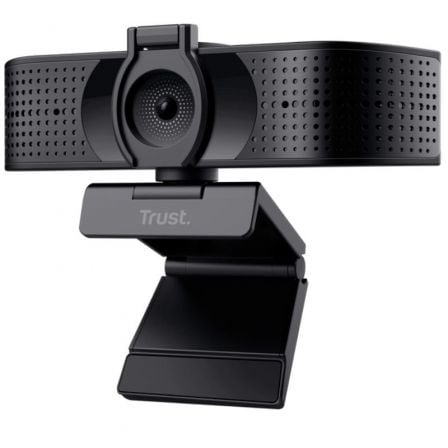 depau-TRU-WEBCAM-TEZA-4K-BK Webcam Trust Teza 24280/ Enfoque Automático/ 3840 x 2160 4K - Imagen 1