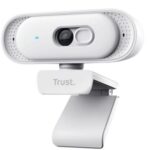 Webcam Trust Tomar 2K 26180/ 2560 x 1440 QHD/ Blanca