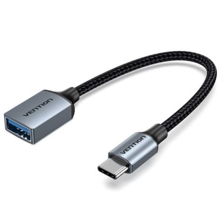 depau-VEN-ADP-CCXHB Cable USB 2.0 Tipo-C Vention CCXHB/ USB Tipo-C Macho - USB Hembra/ 15cm - Imagen 1