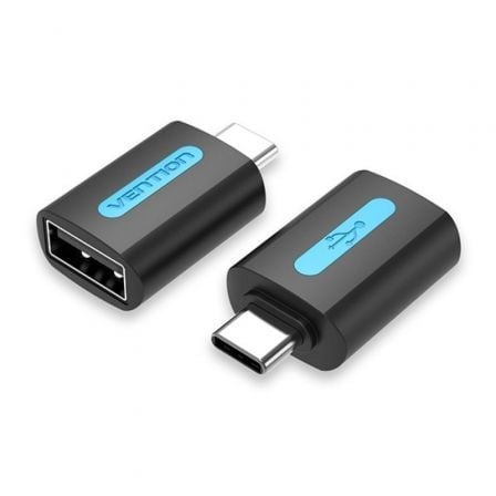 depau-VEN-ADP-CDTB0 Adaptador USB 2.0 Vention CDTB0/ USB Tipo-C Macho - USB Hembra - Imagen 1