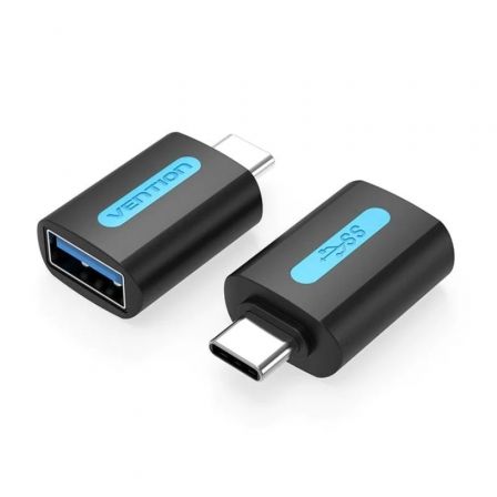 depau-VEN-ADP-CDUB0 Adaptador USB 3.0 Vention CDUB0/ USB Tipo-C Macho - USB Hembra - Imagen 1