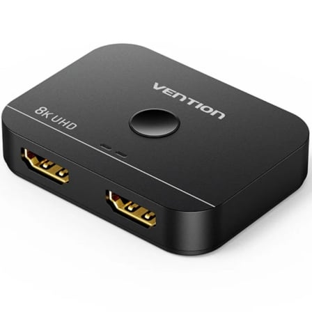 depau-VEN-ADP-HDMI-AKPB0 Switch Conmutador 8K HDMI 2.1 Bidireccional Vention AKPB0 HDMI Hembra/USB-C Hembra - 2x HDMI Hembra - Imagen 1