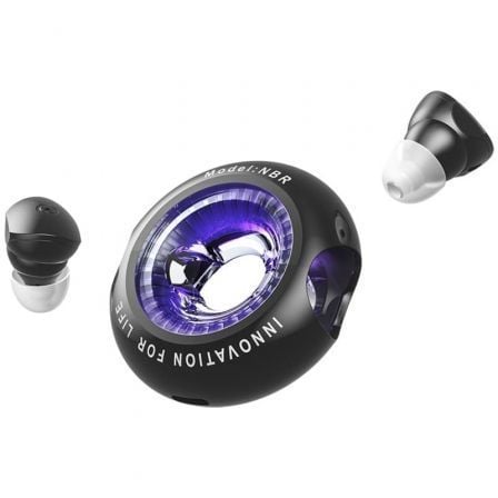depau-VEN-AUR-NBRB0 Auriculares Bluetooth Vention NBRB0 con estuche de carga/ Autonomía 6h/ Negros - Imagen 1