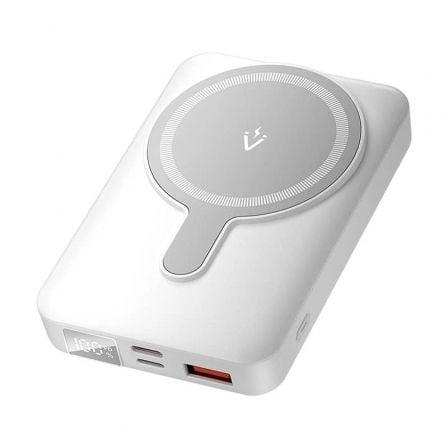 depau-VEN-BAT-FHTW0 Powerbank 10000mAh Vention FHTW0/ 22.5W/ Wireless/ Blanca - Imagen 1