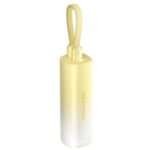 Powerbank 5000mAh Vention FHWY0/ 20W/ Amarilla/ Incluye Cable USB Tipo-C y Lightning