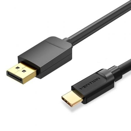 depau-VEN-CAB-CGYBG Cable Conversor Vention CGYBF/ USB Tipo-C Macho - DisplayPort Macho/ 1.5m/ Negro - Imagen 1
