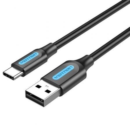 depau-VEN-CAB-COKBI Cable USB 2.0 Tipo-C Vention COKBI/ USB Macho - USB Tipo-C Macho/ 480Mbps/ 3m/ Gris - Imagen 1