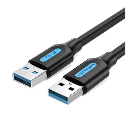 depau-VEN-CAB-CONBD Cable USB 3.0 Vention CONBD/ USB Macho - USB Macho/ 5Gbps/ 50cm/ Negro - Imagen 1