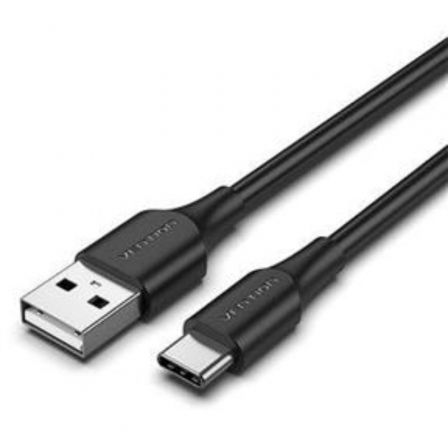 depau-VEN-CAB-CTHBF Cable USB 2.0 Tipo-C Vention CTHBF/ USB Tipo-C Macho - USB Macho/ 480Mbps/ 1m/ Negro - Imagen 1