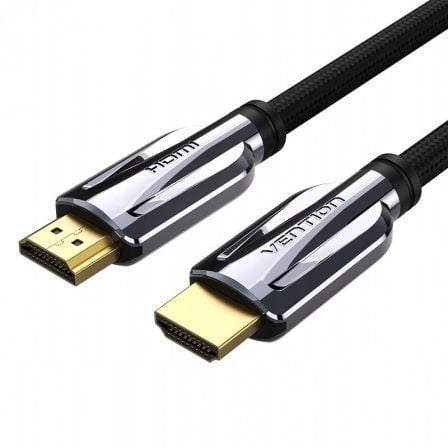 depau-VEN-CAB-HDMI-AALBI Cable HDMI 2.1 8K Vention AALBI/ HDMI Macho - HDMI Macho/ 3m/ Gris y Negro - Imagen 1