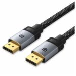 Cable DisplayPort 2.1 16K Vention HGBHI/ DisplayPort Macho - DisplayPort Macho/ 3m/ Gris