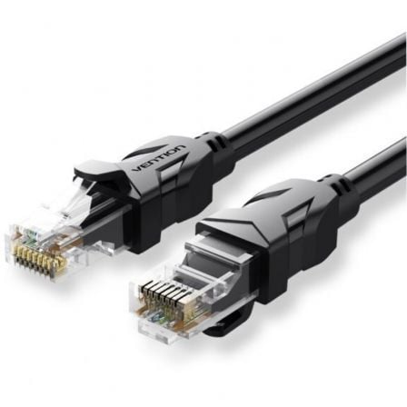 depau-VEN-CAB-IBEBV Cable de Red RJ45 UTP Vention IBEBV Cat.6/ 40m/ Negro - Imagen 1