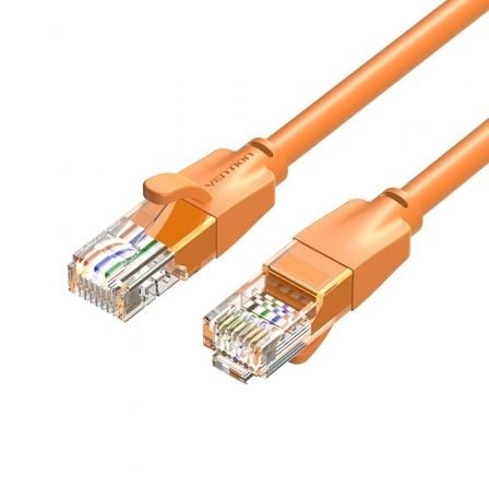 depau-VEN-CAB-IBEOH Cable de Red RJ45 UTP Vention IBEOH Cat.6/ 2m/ Naranja - Imagen 1
