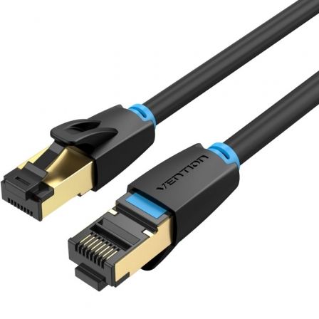 depau-VEN-CAB-IKABG Cable de Red RJ45 SFTP Vention IKABG Cat.8/ 1.5m/ Negro - Imagen 1