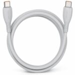 Cable USB 2.0 Tipo-C Vention TRWHF/ USB Tipo-C Macho - USB Tipo-C Macho/ Hasta 100W/ 480Mbps/ 1m/ Gris