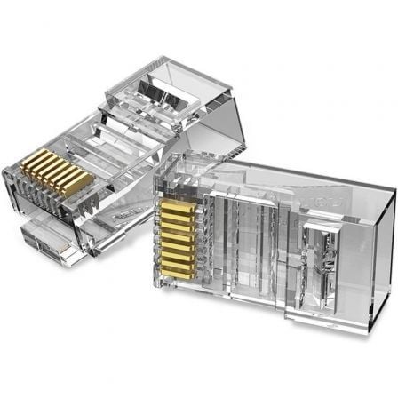 depau-VEN-CONECTOR-IDDR0-100 Conector RJ45 IDDR0-100/ Cat.6 UTP/ 100 uds - Imagen 1
