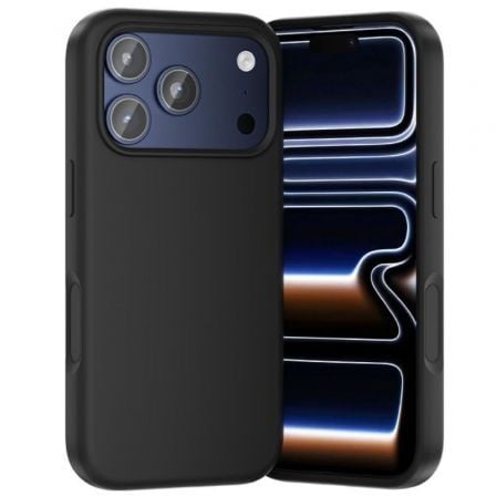 depau-VEN-FUNDA-KVCBCB-30 Funda Silicona con Magsafe Vention KVCBCB-30/ Compatible con iPhone 17 Pro/ Negra - Imagen 1