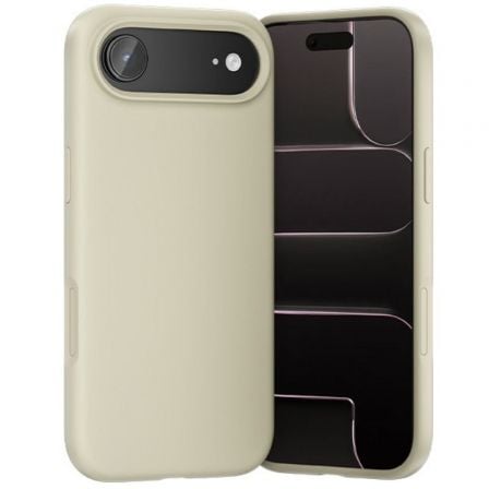 depau-VEN-FUNDA-KVCNCG-20 Funda Silicona con Magsafe Vention KVCNCG-20/ Compatible con iPhone Air/ Beige - Imagen 1