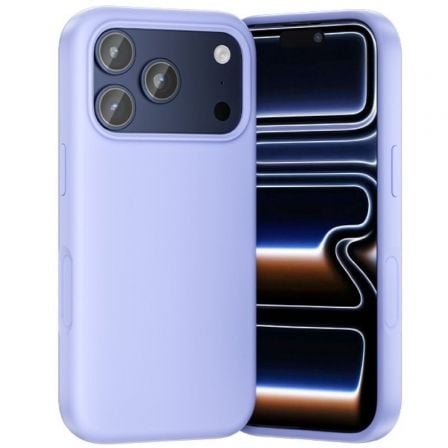 depau-VEN-FUNDA-KVCVCB-30 Funda Silicona con Magsafe Vention KVCVCB-30/ Compatible con iPhone 17 Pro/ Lila - Imagen 1