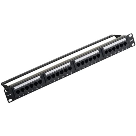 depau-VEN-PATCH-KGCB0 Patch Panel Vention KGCB0/ 24 Puertos/ Cat.6 - Imagen 1