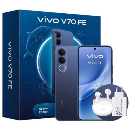depau-VIVO-SP-V70-FE-8-256-BL-PACK Smartphone Vivo V70 FE 8GB/ 256GB/ 6.83"/ 5G/ Azul/ Incluye Cargador + Auriculares - Imagen 1