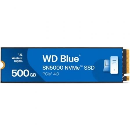 depau-WD-SSD-M2-BL-SN5000-500GB Disco SSD Western Digital WD Blue SN5000 500GB/ M.2 2280 PCIe Gen4 - Imagen 1