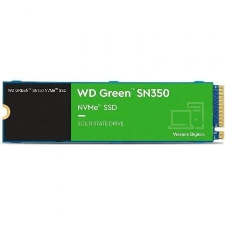 depau-WD-SSD-WD-GREEN-SN350-500GB Disco SSD Western Digital WD Green SN350 500GB/ M.2 2280 PCIe Gen3 - Imagen 1