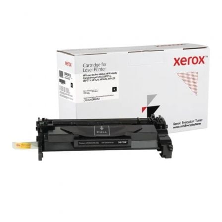 depau-XER-TONER-006R03638 Tóner compatible Xerox 006R03638 compatible con HP CF226A/CRG-052/ 3100 páginas/ Negro - Imagen 1